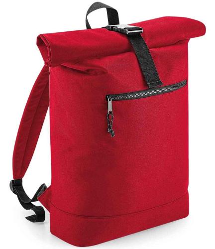 BagBase Recycled Roll-Top Backpack - CSR - ONE